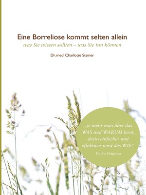 cover image of Eine Borreliose kommt selten allein